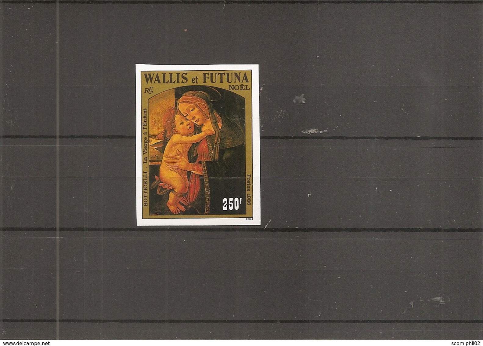 Wallis Et Futuna- Peintures - Botticcelli  ( 352 Non Dentelé XXX -MNh) - Imperforates, Proofs & Errors