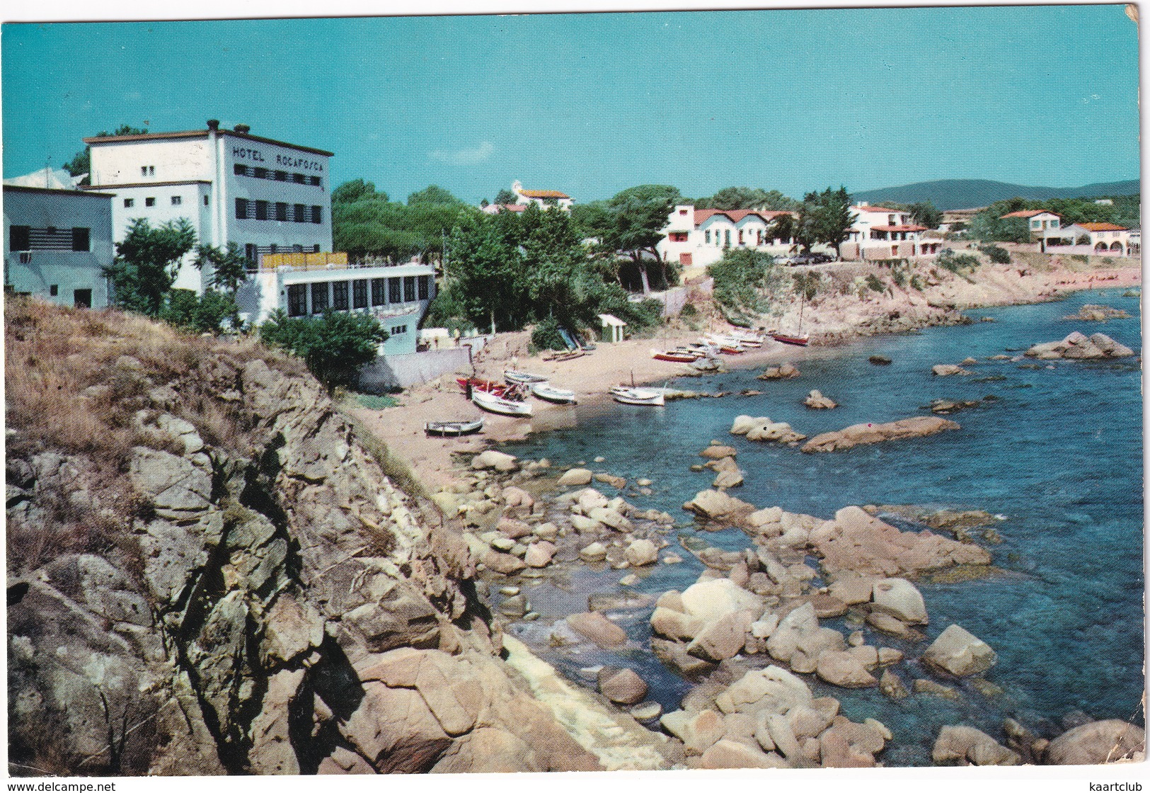 Palamos - Hotel 'Rocafosca' , La Fosca, Vista Parcial - (Costa Brava, Espana) - 1963 - Gerona