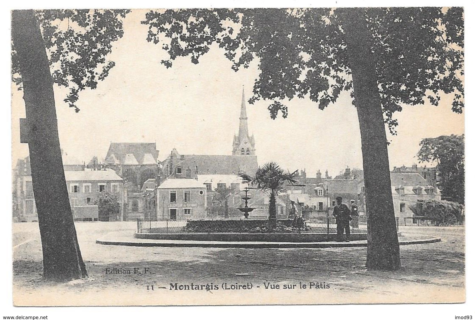 45 - Montargis - Vue Sur Le Pâtis - Ed. F.F. N° 11 - Montargis