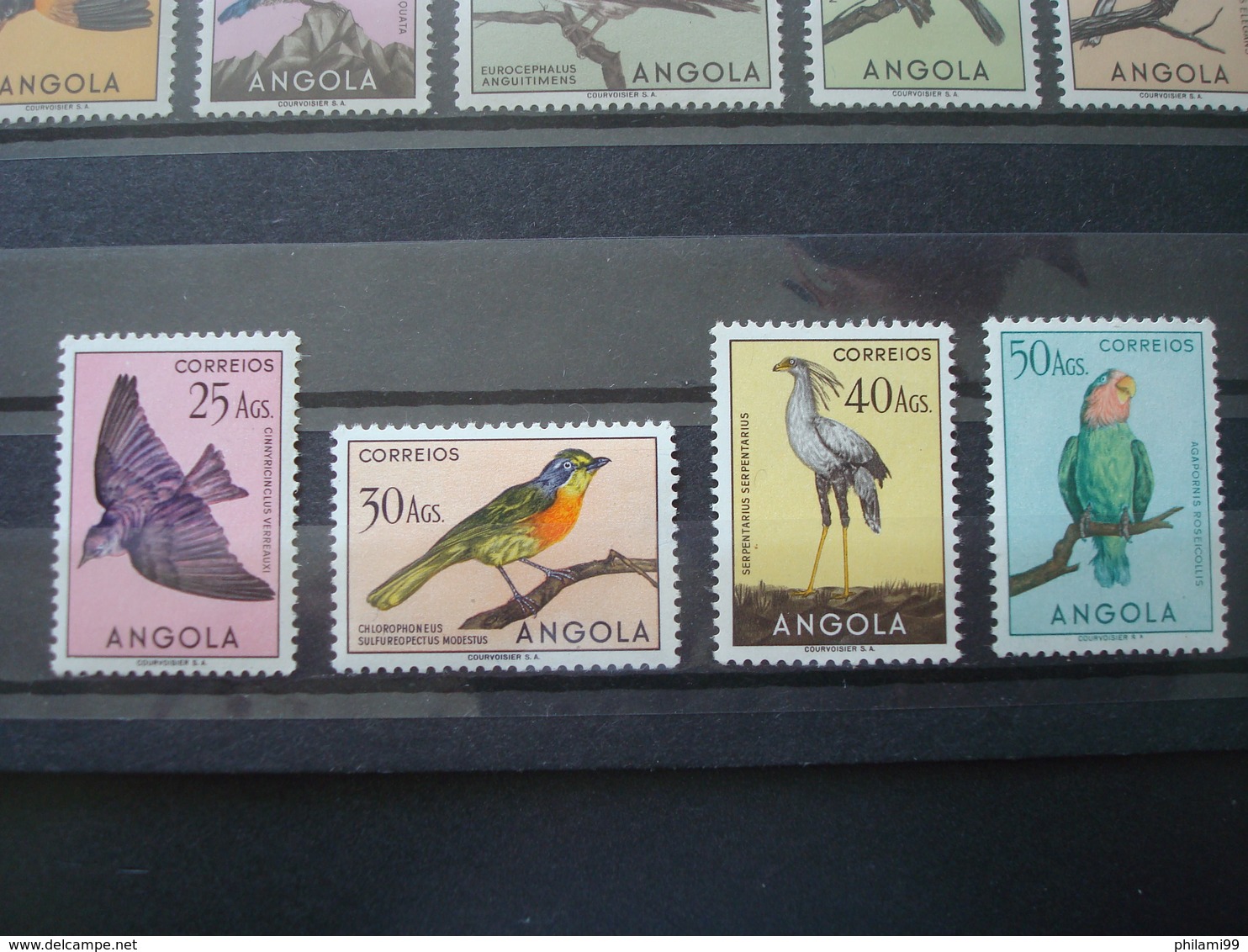 ANGOLA 1951 BIRDS SET MNH** COT.598 EUR Nr 328-351 COMPLETE SET - Angola