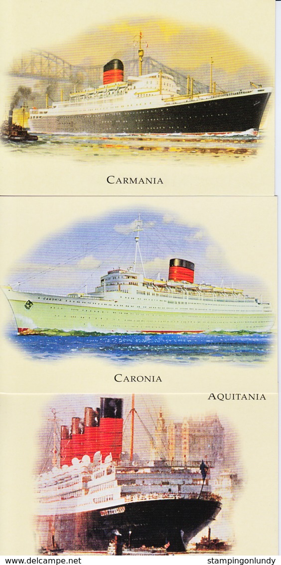 15 Cunard Ocean Liner  Postcards  Queen Elizabeth Etc Unused FREE UK P+P - Other & Unclassified