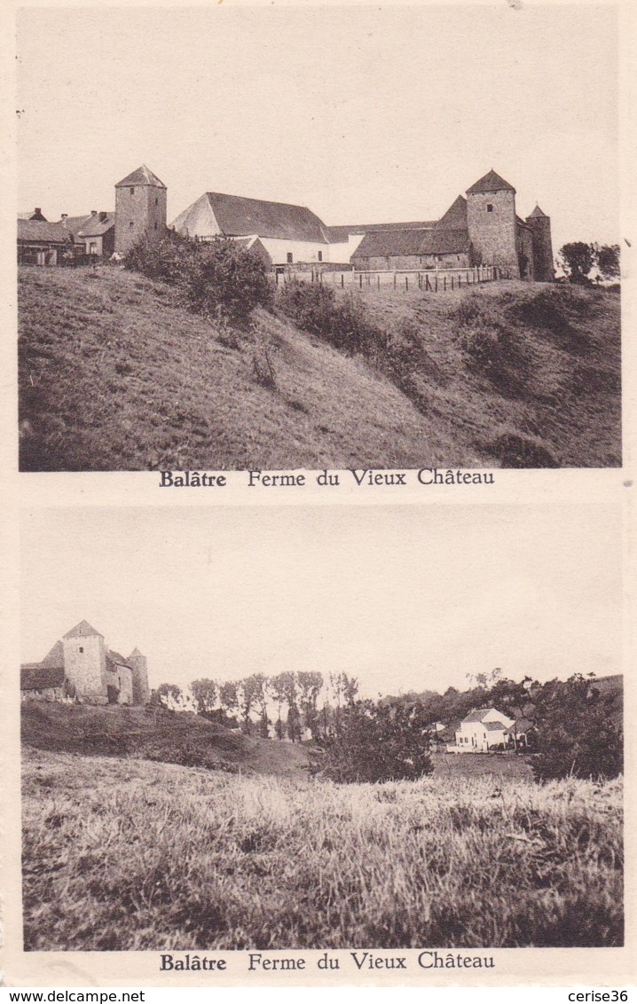 Carte Double Vues De Balâtre Ferme Du Vieux Château - Jemeppe-sur-Sambre