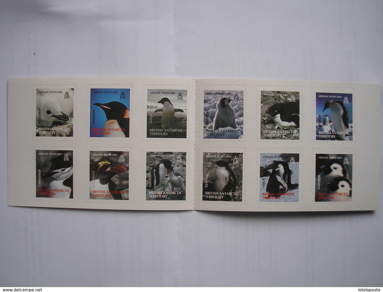 BAT- Territoire Antartique Britanique - Carnet Auto Adhésif Pingouins De L'antartique - Penguins - Unused Stamps