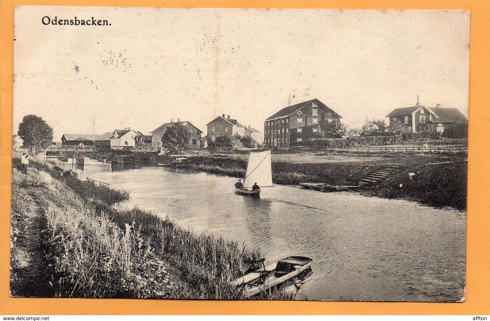 Odensbacken Sweden 1908 Postcard - Sweden