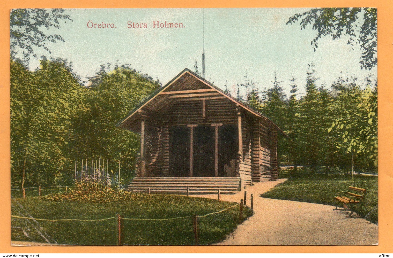 Orebro Sweden 1908 Postcard - Sweden