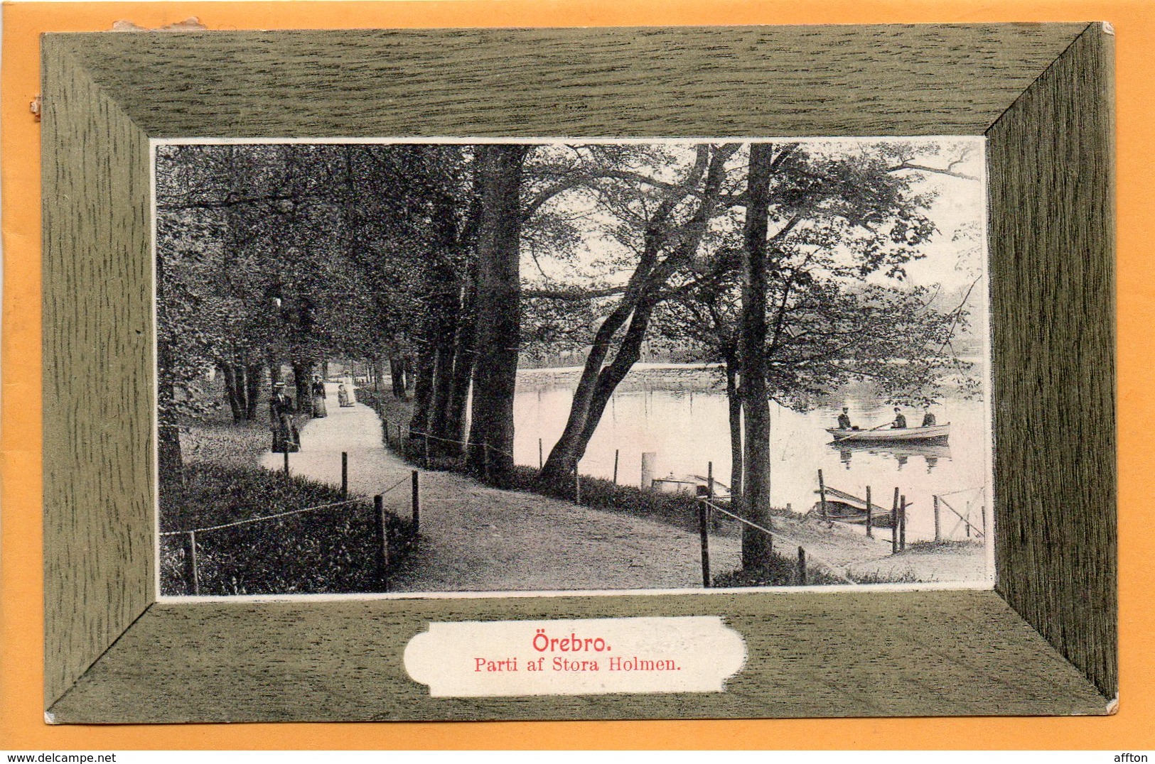 Orebro Sweden 1908 Postcard - Sweden