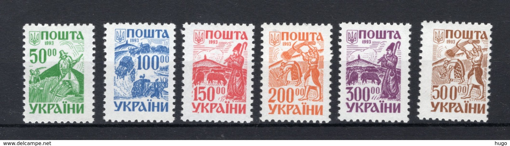 OEKRAINE Yt. 198/203 MNH** 1993 - Ukraine