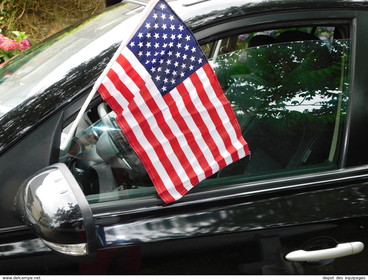 LOT 20-VINGT  DRAPEAUX U.S.A. CAR FLAG - ETAT 100% NEUF - 1939-45