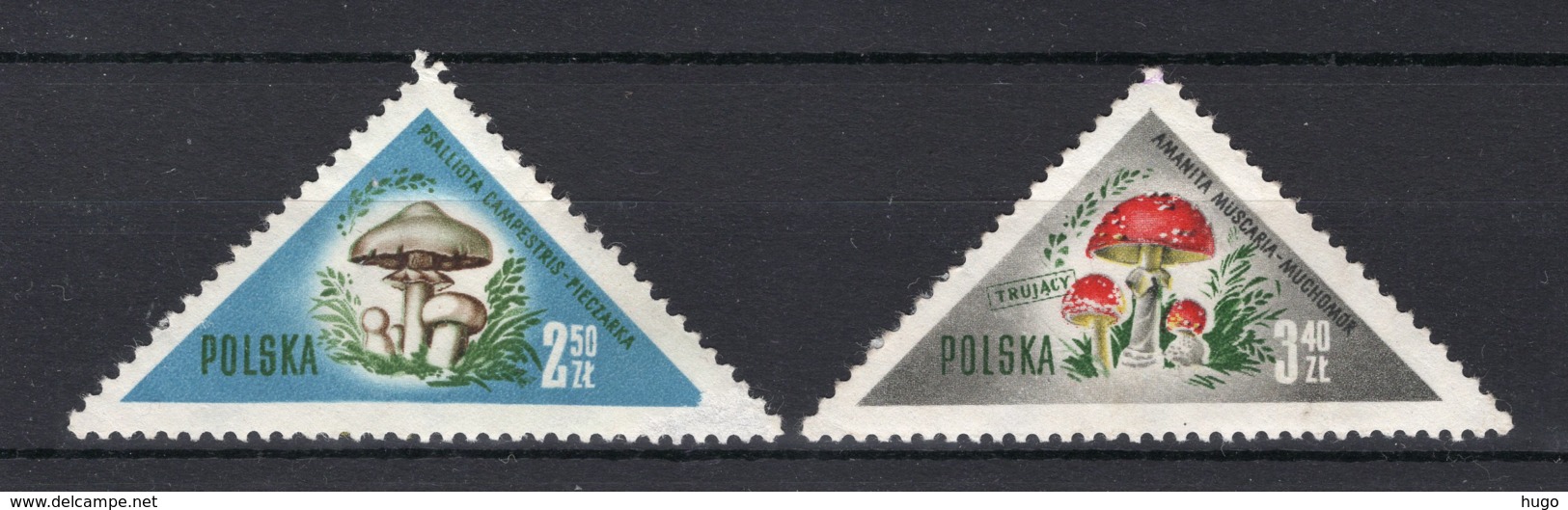 POLEN Yt. 964/965 MH* 1959 - Oblitérés