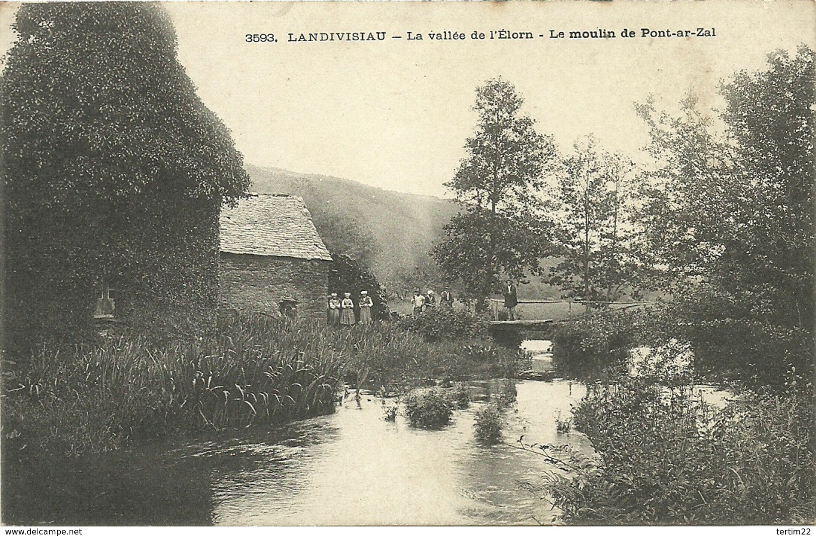 ( BRETAGNE)(29 FINISTERE)( LANDIVISIAU ) ( MOULINS ) LE MOULIN DE PONT AR ZAL - Landivisiau