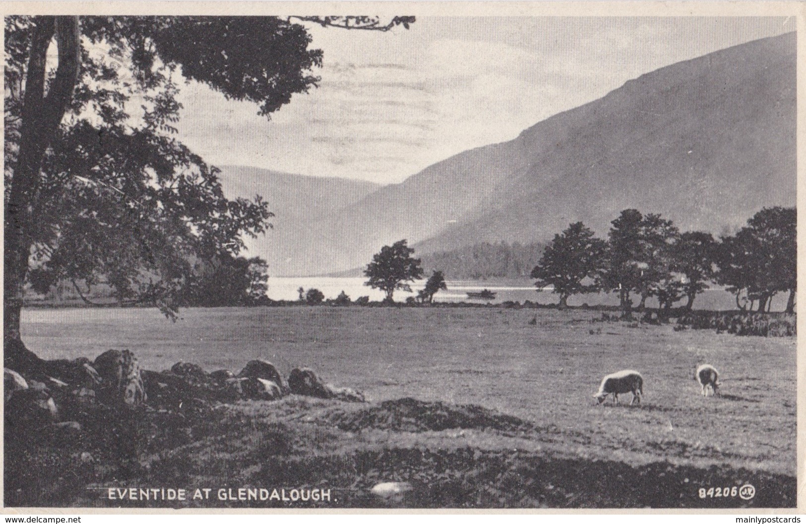 AO78 Eventide At Glendalough - 129 Postcard - Wicklow