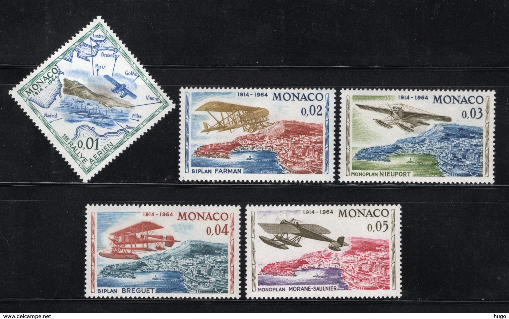 MONACO Yt. 637/641 MH* 1964 - Neufs