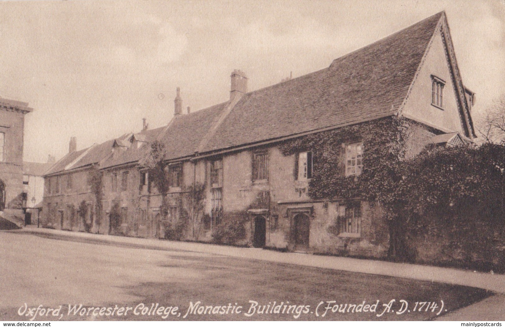 AS49 Oxford, Worcester College, Monastic Buildings - Oxford