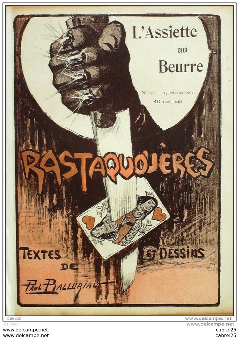 L'ASSIETTE AU BEURRE-1904-152-RASTAQUOUERES.....PALLURIAUT - 1900 - 1949