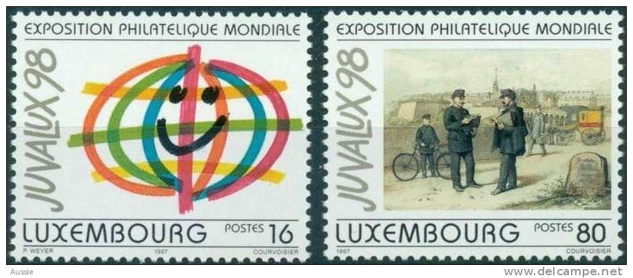 Luxembourg 1997 Yvertn°  1373-74 *** MNH Cote 8,00 Euro Juvalux '98 - Unused Stamps