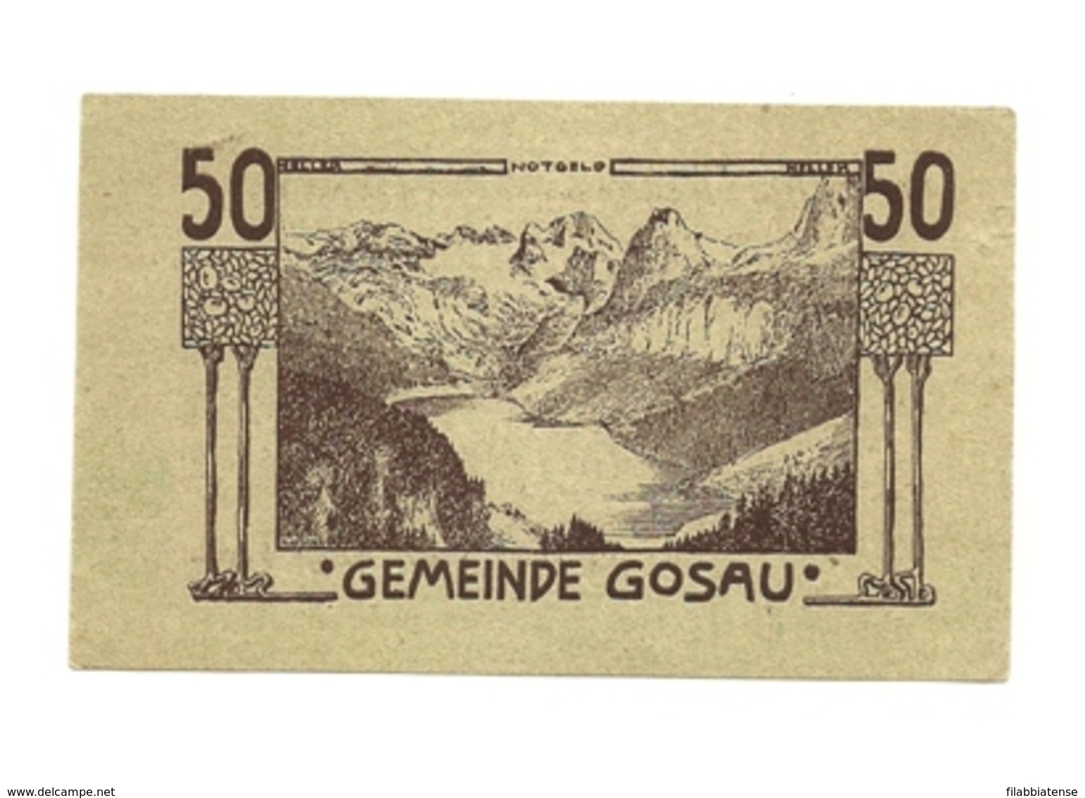 1920 - Austria - Gosau Notgeld N101   ----- - Austria