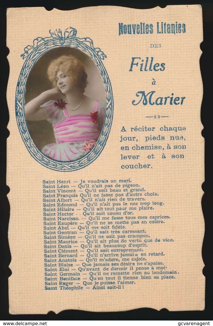 NOUVELLES LITANIES DES  FILLES A MARIER - Andere & Zonder Classificatie