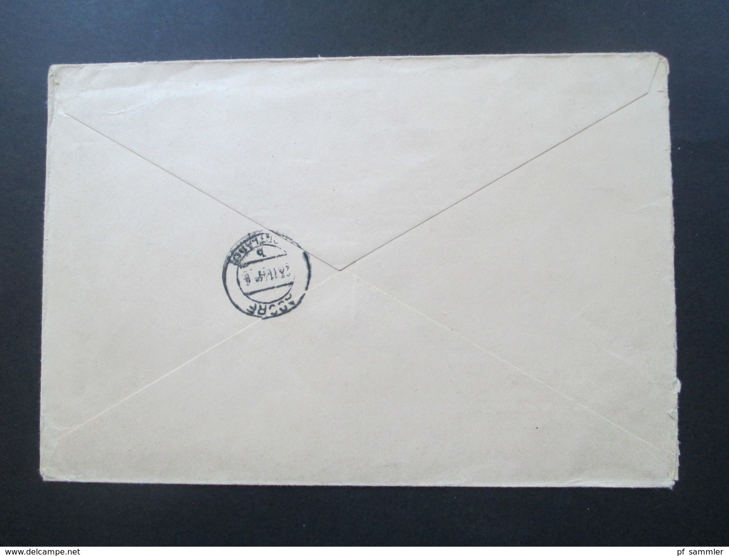 Böhmen Und Mähren 1944 Einschreiben / Nachnahme Briefmarkengeschäft Zdenek Riha Prag - Adorf Mit Ak Stempel - Brieven En Documenten