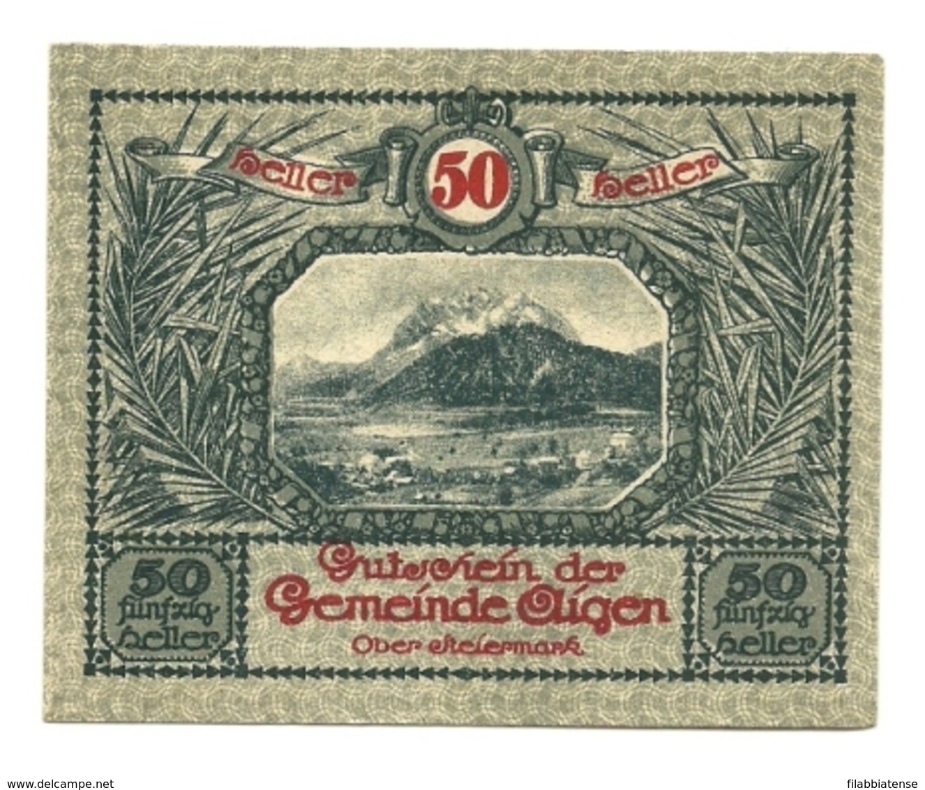 1920 - Austria - Aigen Notgeld N102   ----- - Austria