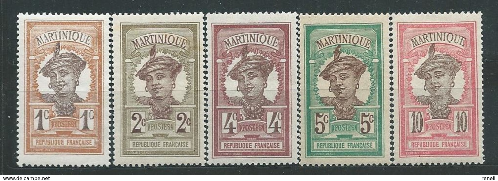 MARTINIQUE  LOT  N°  61...*  TB  1 - Neufs