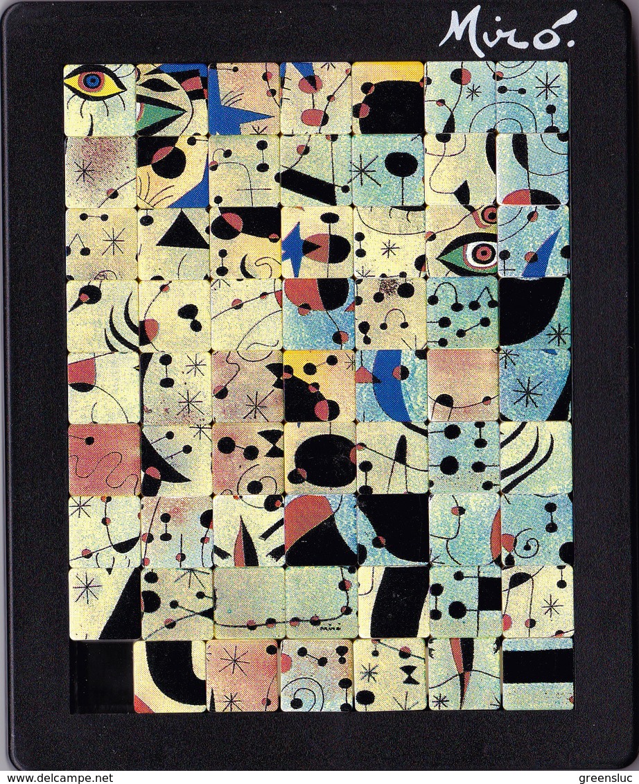 Grand Taquin Pussycat -  JOAN MIRO - Chiffres Et Constellations Amoureux D Une Femme 1941. - Casse-têtes