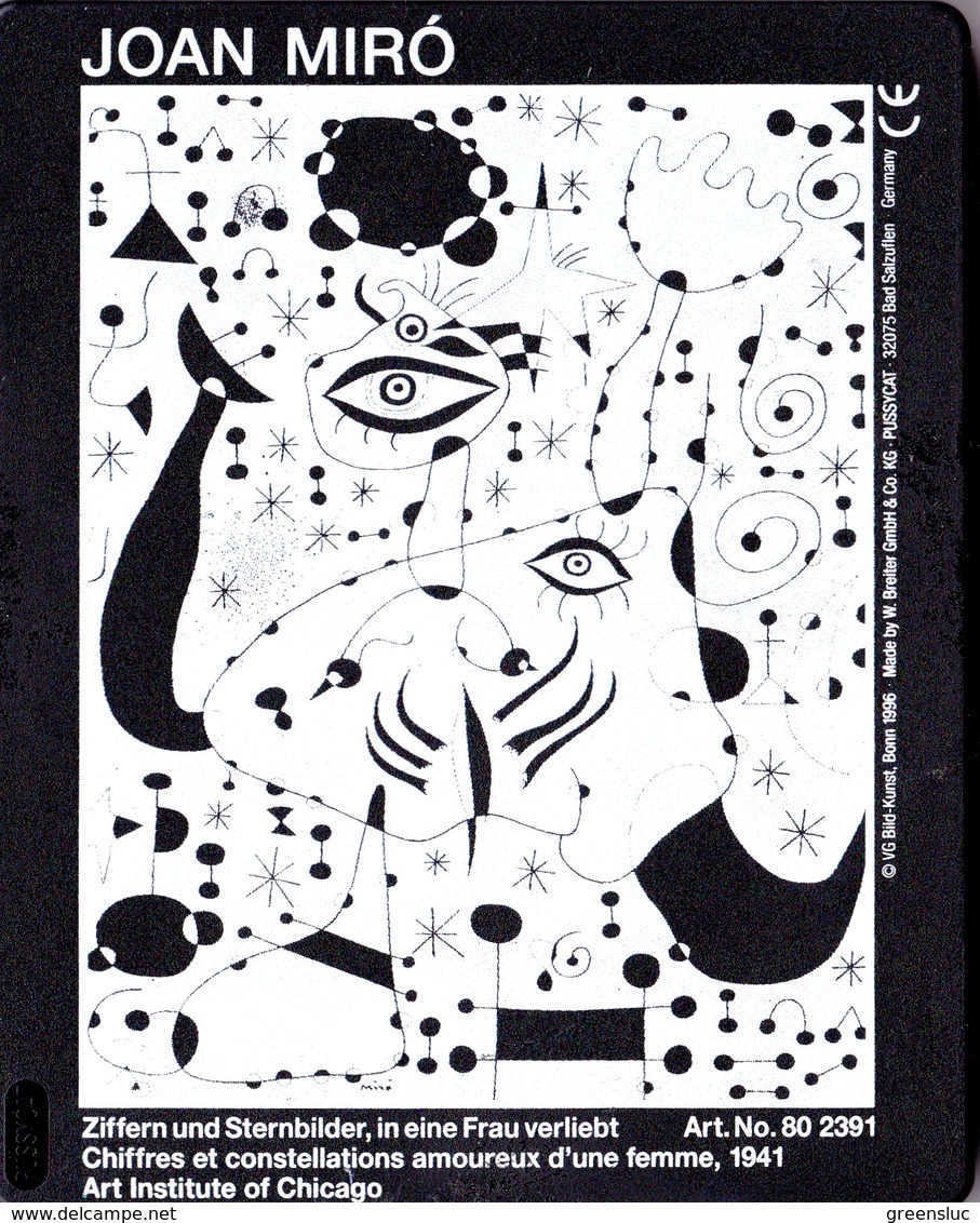 Grand Taquin Pussycat -  JOAN MIRO - Chiffres Et Constellations Amoureux D Une Femme 1941. - Brain Teasers, Brain Games