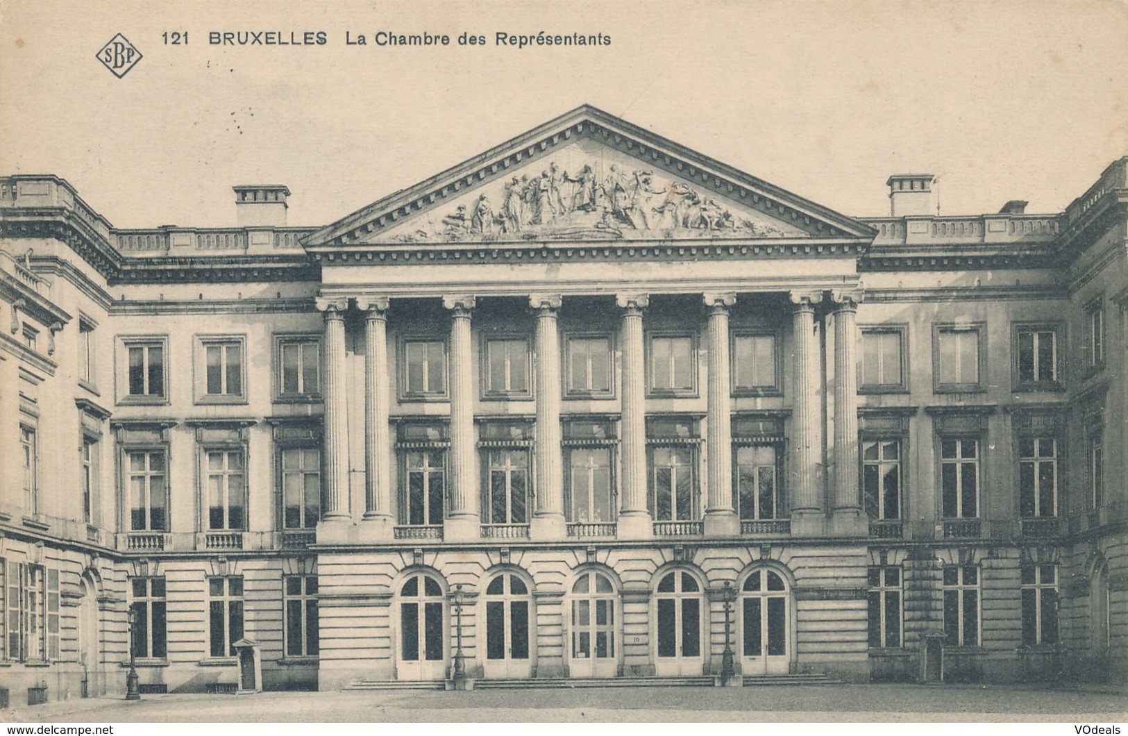 CPA - Belgique - Brussels - Bruxelles - La Chambre Des Représentants - Bauwerke, Gebäude