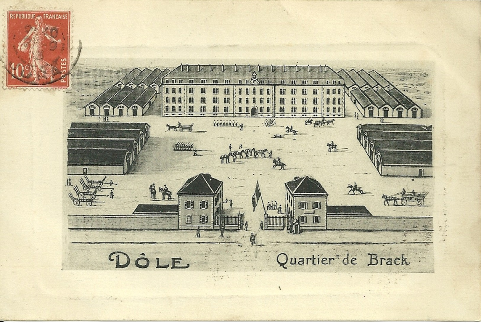 DOLE (39)  - Quartier De Brack - Dole