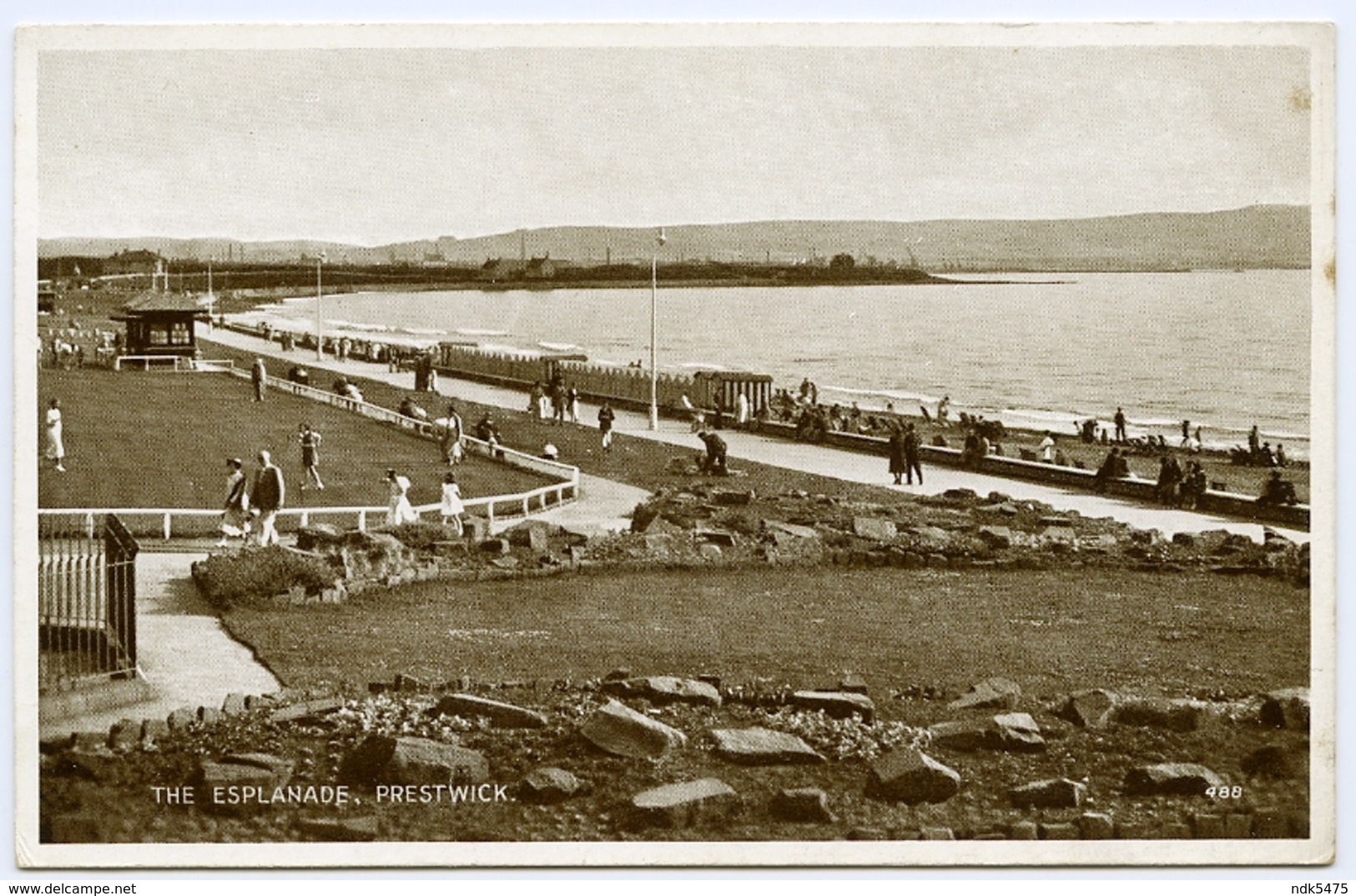 PRESTWICK : THE ESPLANADE - Ayrshire