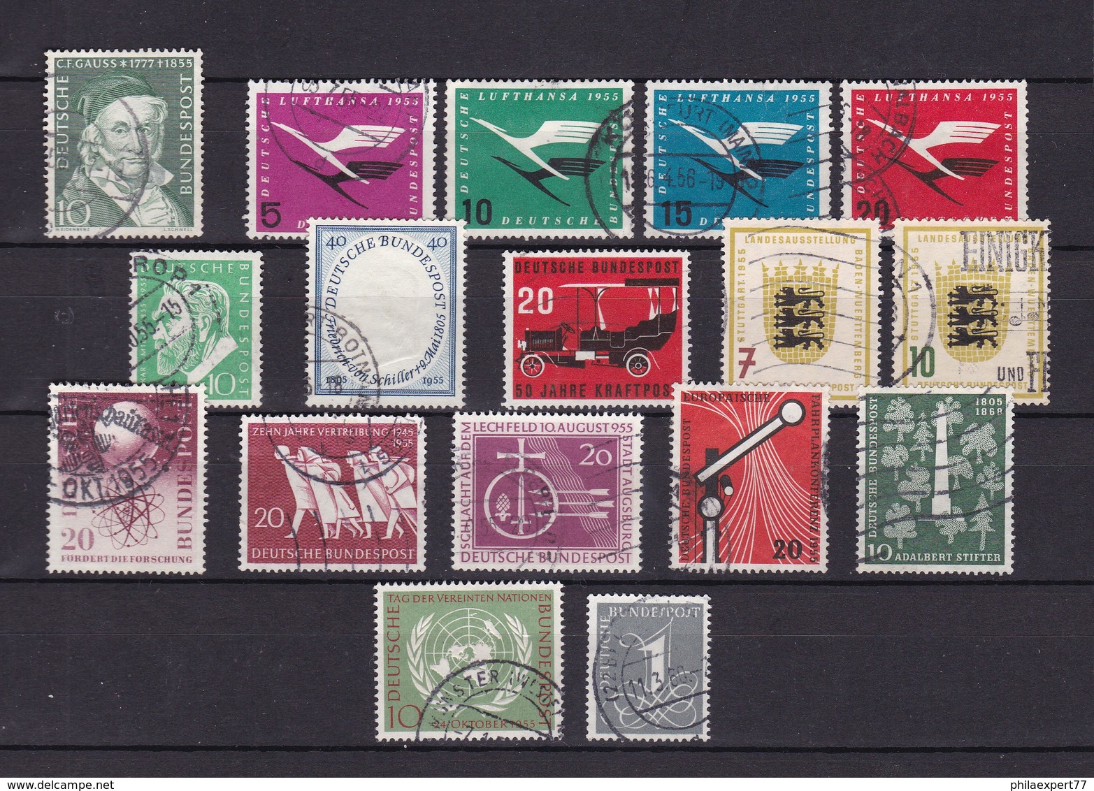 BRD - 1955 - Sammlung - Gest. - 56 Euro - Gebraucht