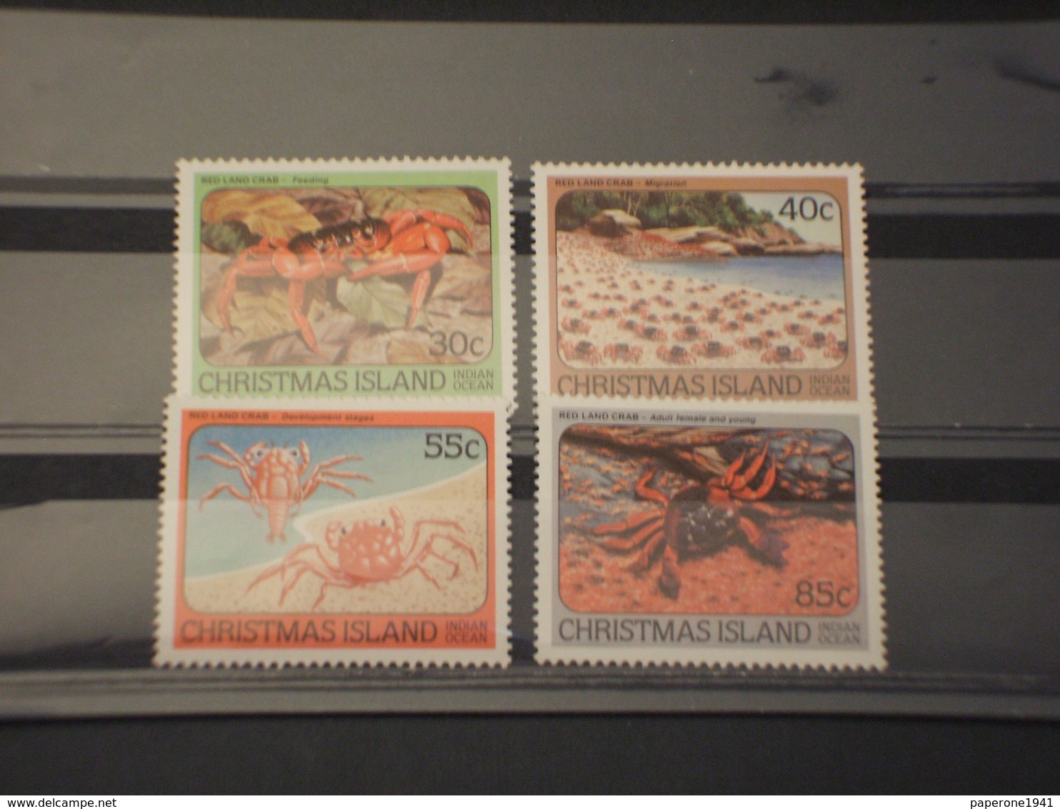 CHTISTMAS - 1984 GRANCHI 4 VALORI - NUOVI(++) - Christmas Island