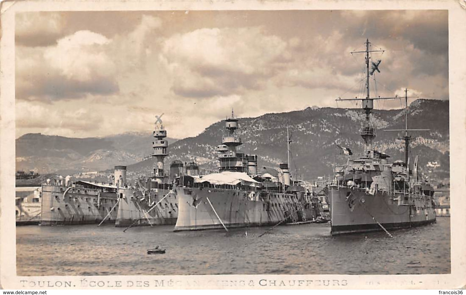 Toulon (83) - Ecole Des Mécaniciens Et Chauffeurs - Marine Bateaux - Toulon