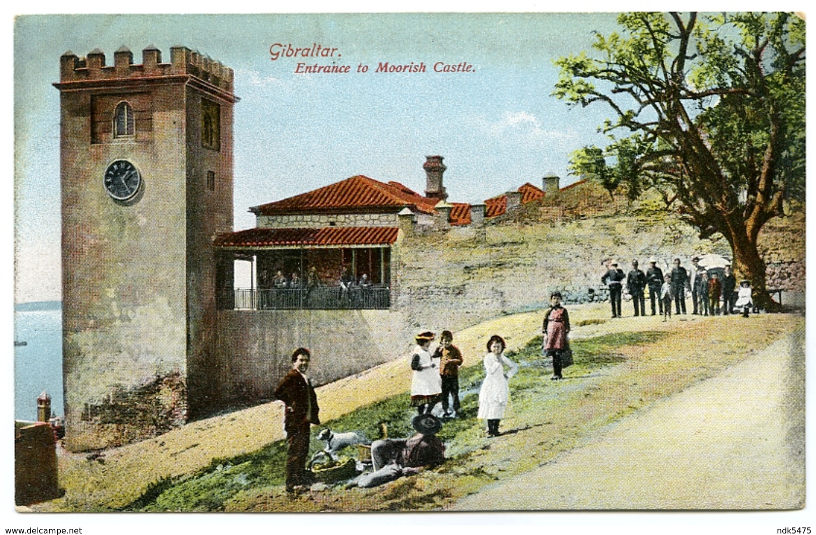 GIBRALTAR : ENTRANCE TO MOORISH CASTLE - Gibraltar