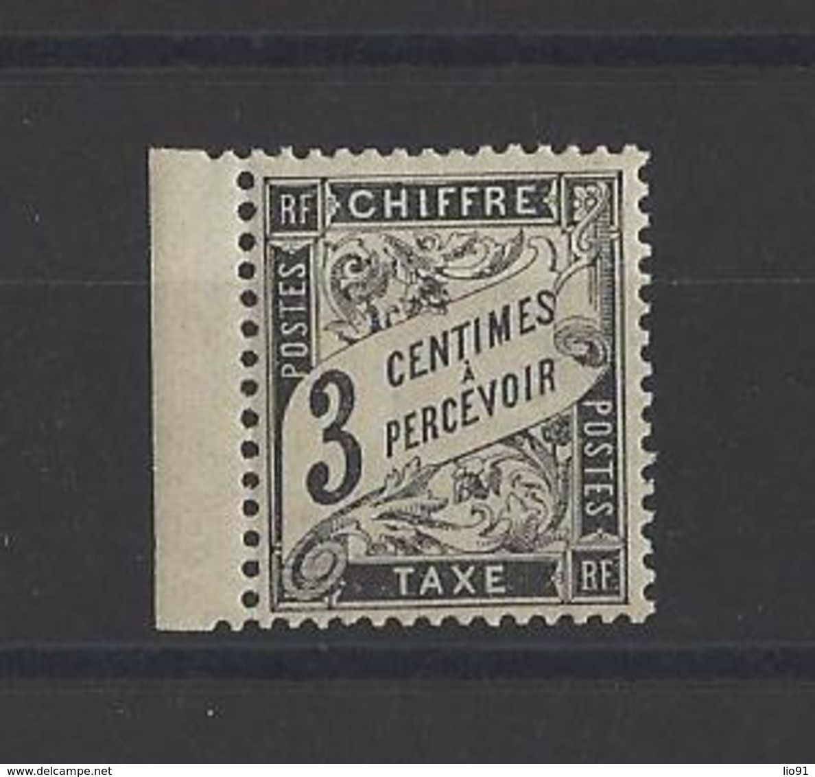 FRANCE.  YT  Timbres Taxe  N° 12   Neuf **  1882 - 1859-1959 Neufs