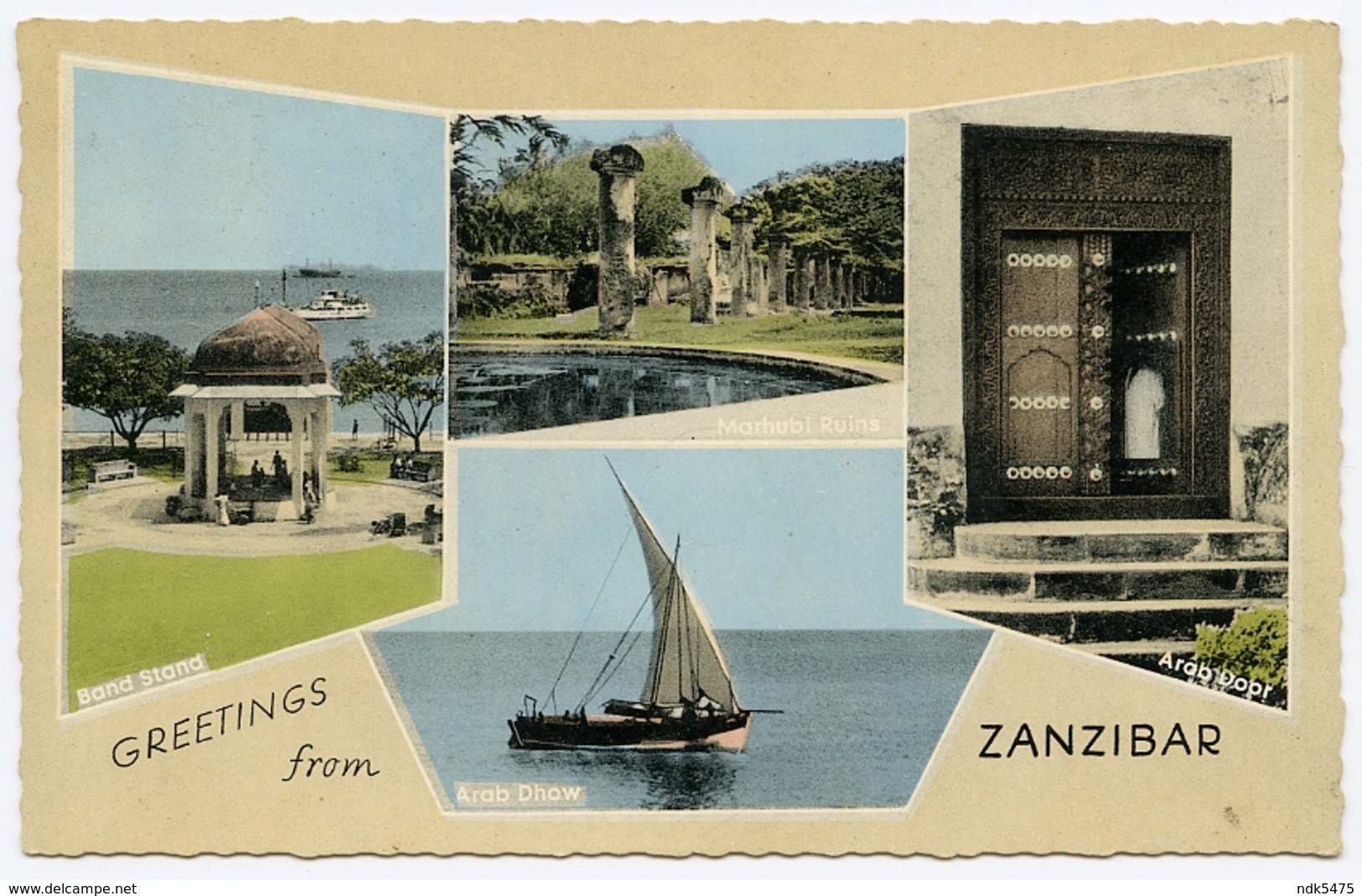 TANZANIA : GREETINGS FROM ZANZIBAR - Tanzania