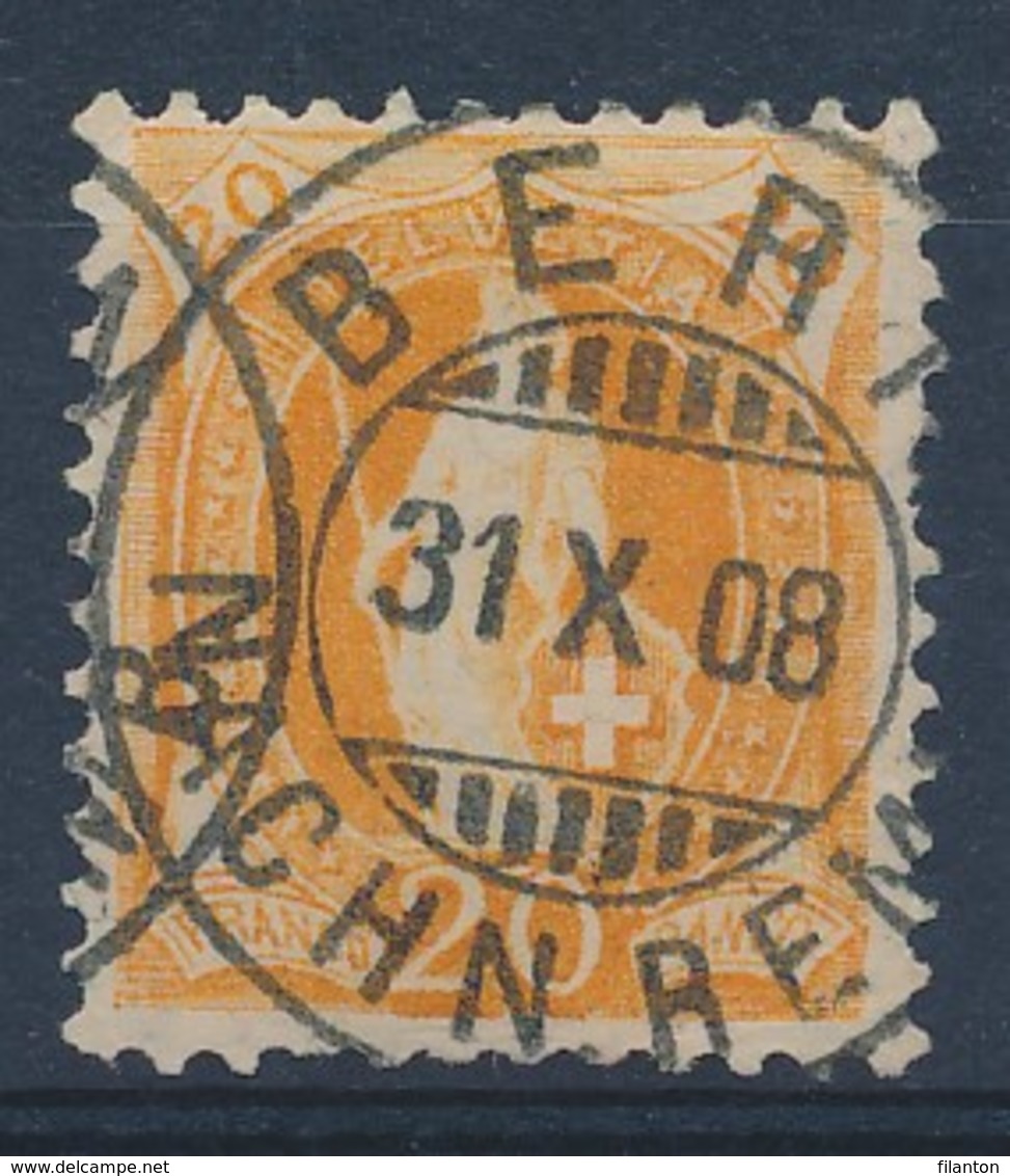 HELVETIA - Mi Nr 88 D - Cachet "BERN - NACHN. REMB." - (ref. 1497C) - Oblitérés