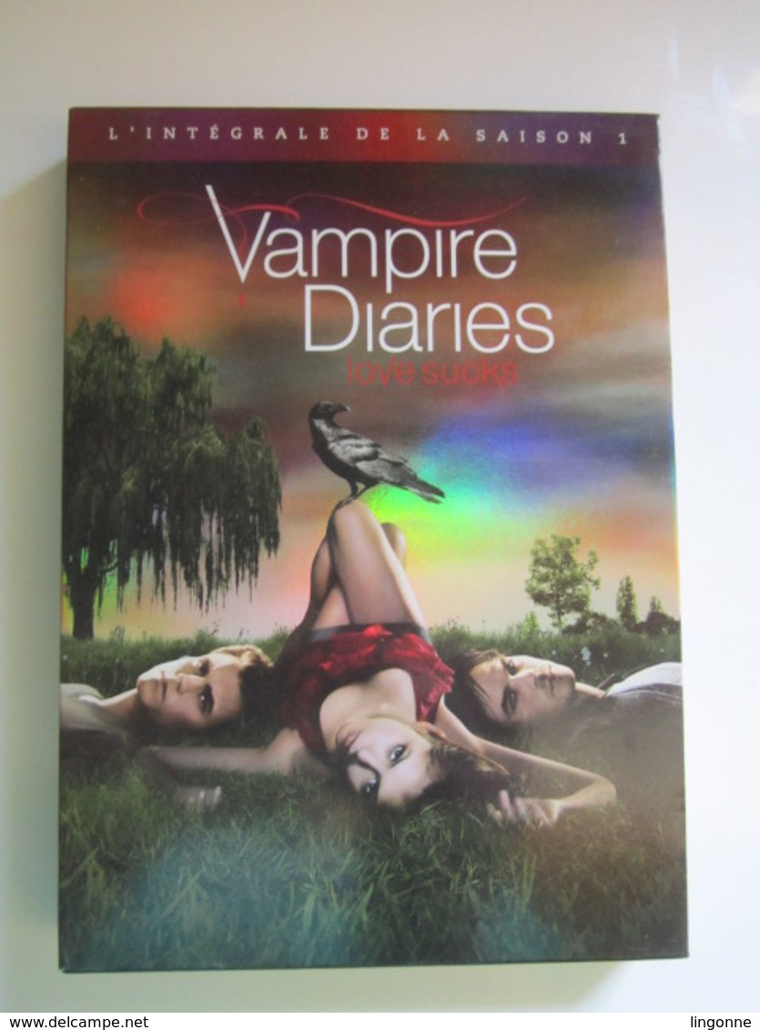 VAMPIRE DIARIES (LOVE SUCKS) INTEGRALE COFFRET DVD 5 DISQUES SAISON 1  -  ATTENTION MANQUE DISQUE 1 - Séries Et Programmes TV