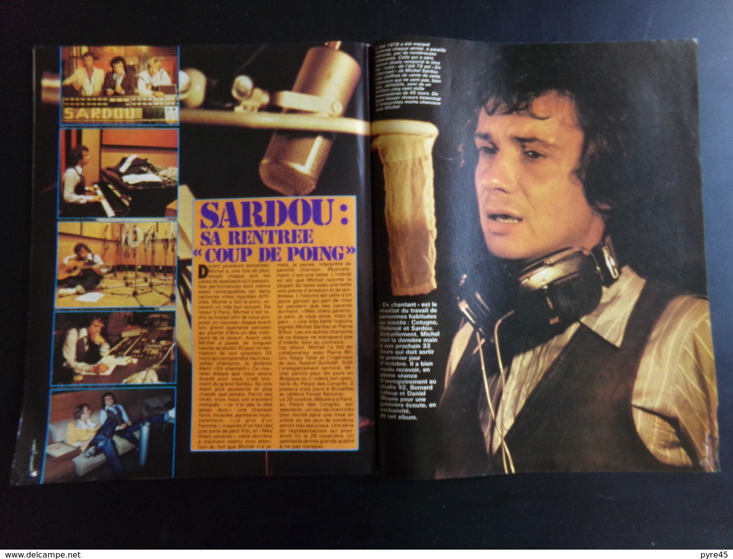 Revue " Salut " n° 73, 1978, Joe Dassin, Daniel Balavoine, Johnny...