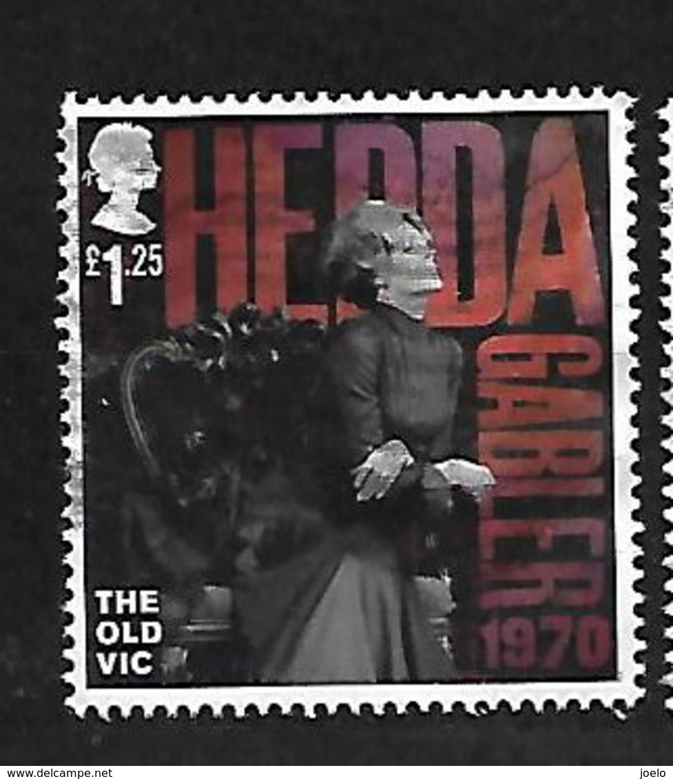 GB 2018 THE OLD VIC HEDDA GABLER 1970 - Used Stamps