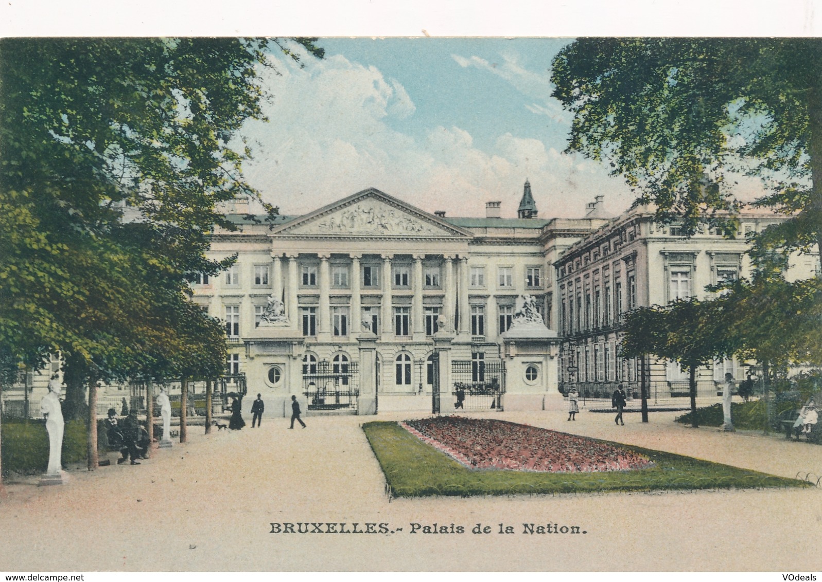 CPA - Belgique - Brussels - Bruxelles - Palais De La Nation - Monuments, édifices