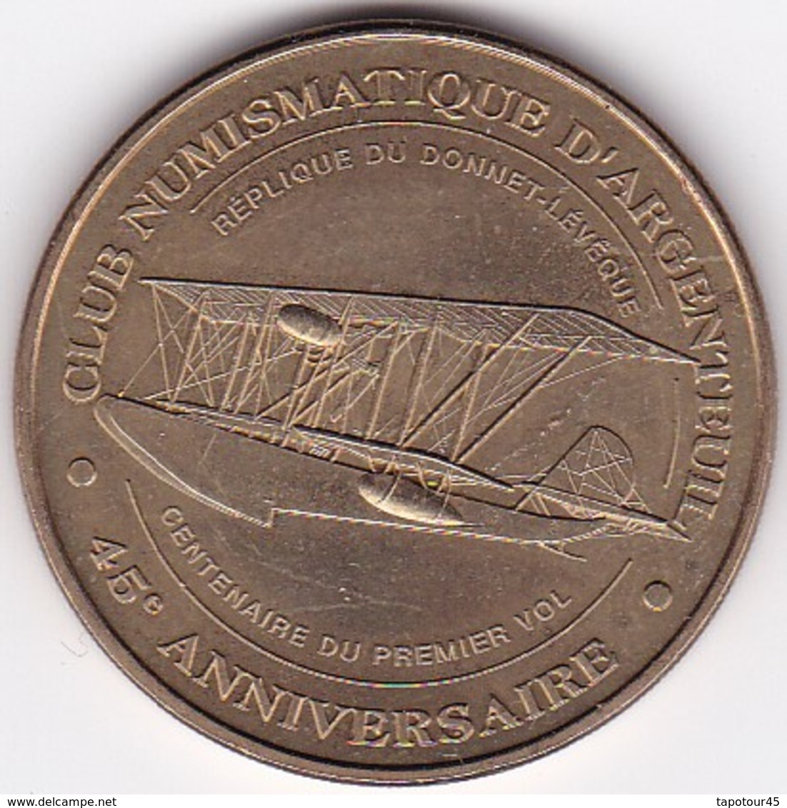 Médaille Souvenir Ou Touristique > Argenteuil Club Numismatique   > Dia. 34 Mm - 2013