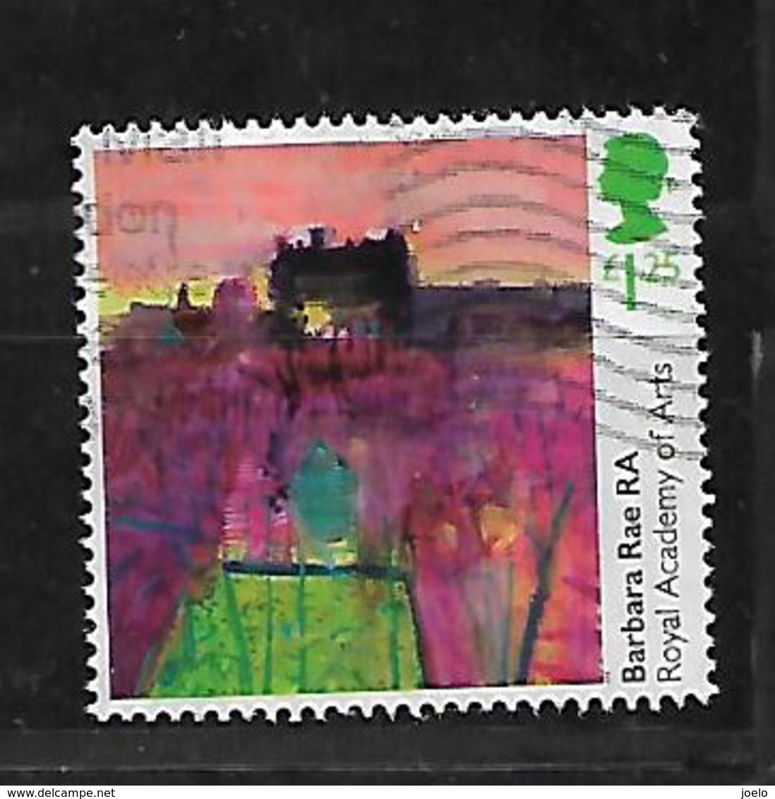GB 2018 ROYAL ACADEMY OF ARTS BARBARA RAE PAINTING - Used Stamps
