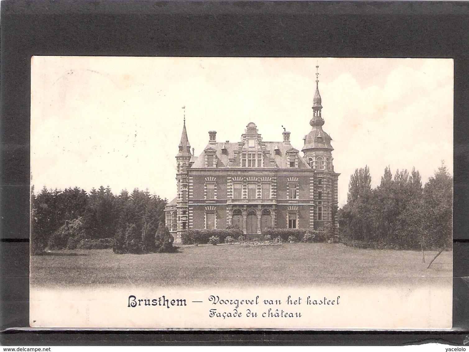 Brusthem  --  Voorgevel Van Het Kasteel / ( + Fr. ) - Sint-Truiden