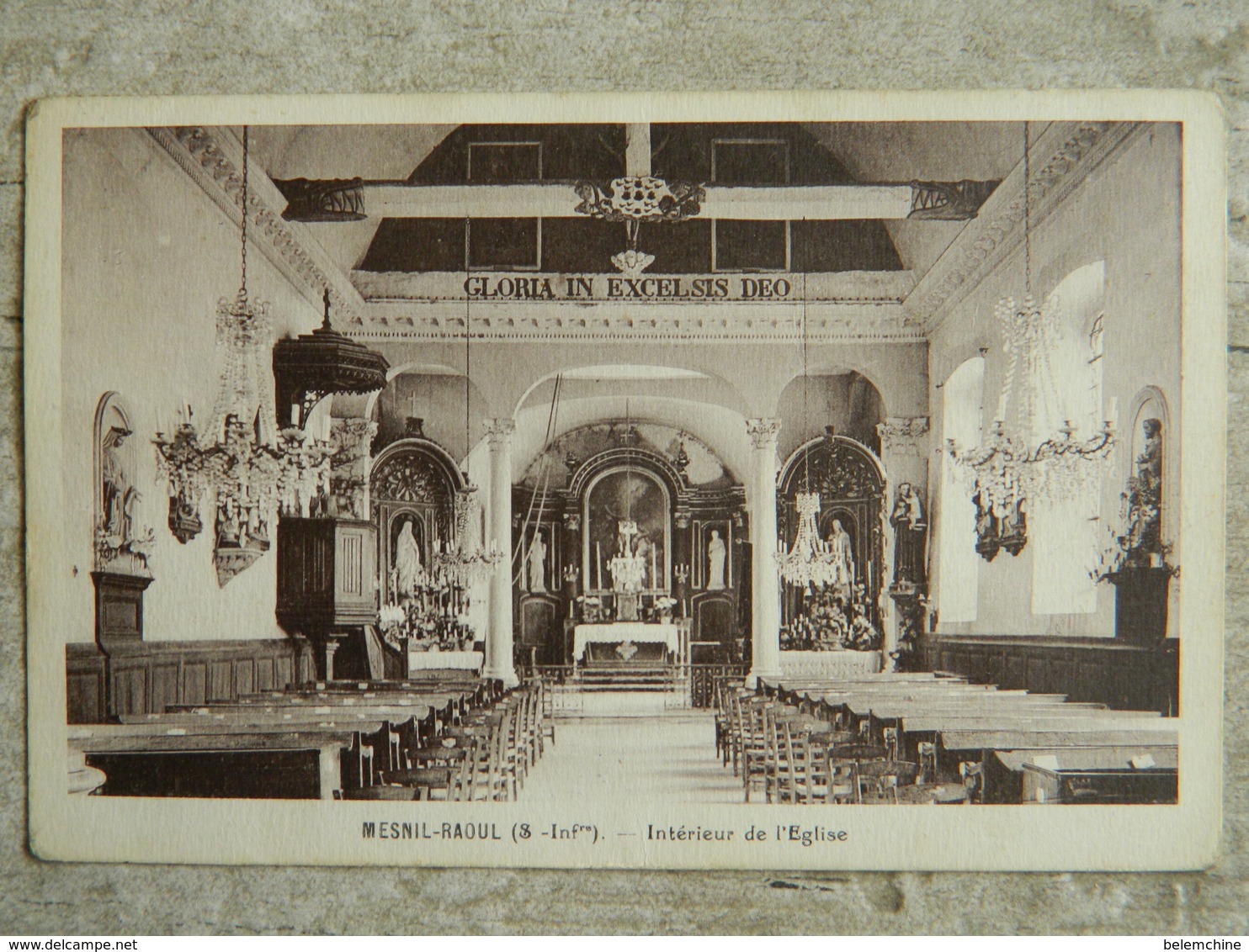 MESNIL RAOUL    INTERIEUR DE L'EGLISE - Other & Unclassified