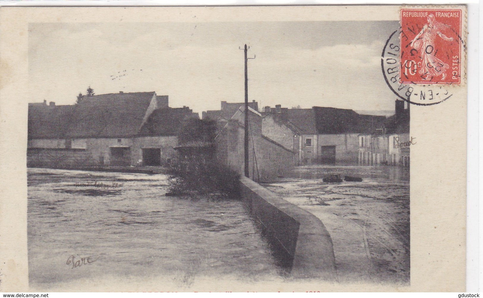 Haute-Marne - Arc-en-Barrois - Pendant L'inondation - Janvier 1910 - Arc En Barrois