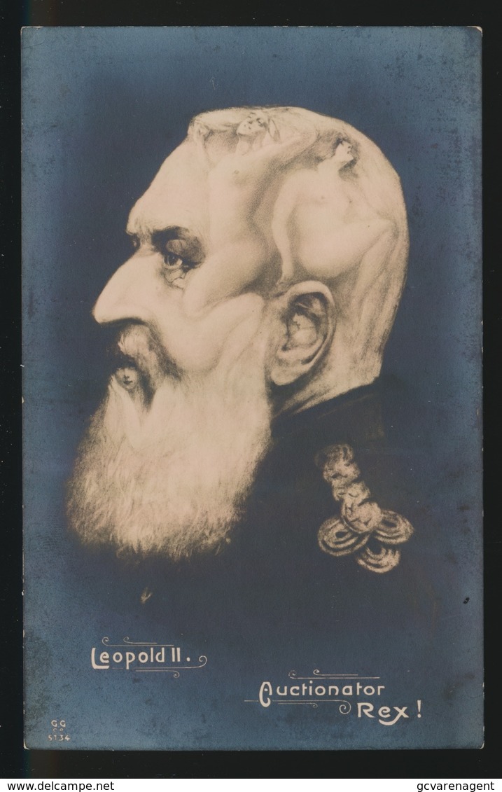 ARCIMBOLDESQUE    LEOPOLD II  AUCTIONATOR REX - Königshäuser