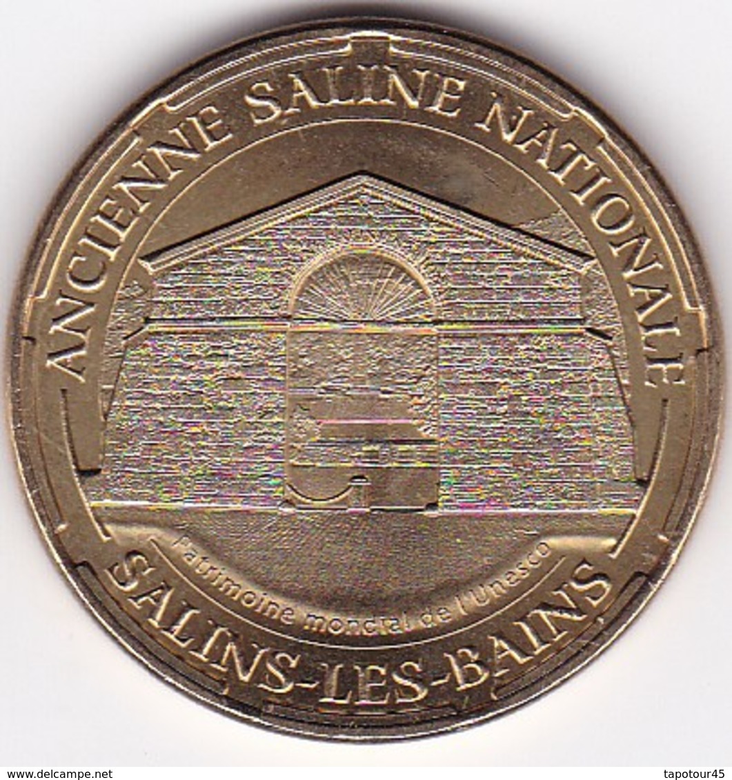 PL 2) 8 > Médaille Souvenir Ou Touristique > Salins Les Bains "ancienne Saline Nationale" > Dia. 34 Mm - 2014