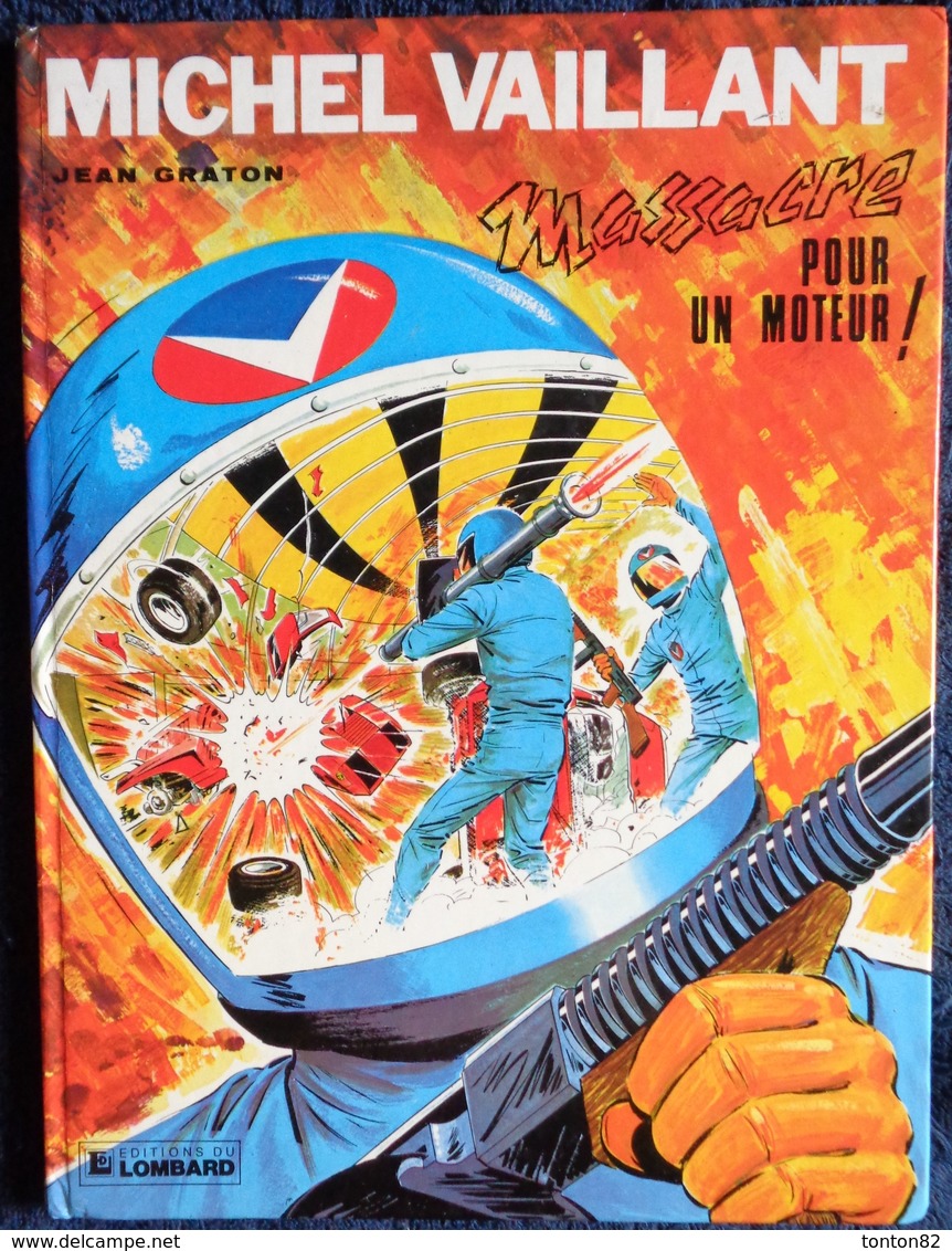 Jean Graton - Michel Vaillant - N° 21 - Massacre Pour Un Moteur ! - Éditions Du Lombard - ( 1983 ) . - Michel Vaillant