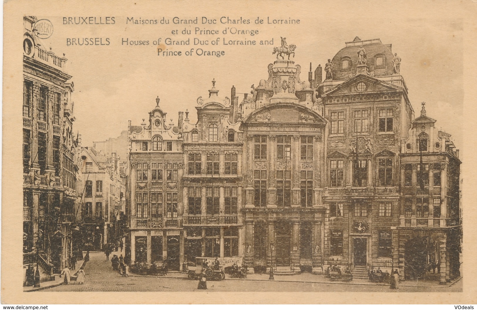 CPA - Belgique - Brussels - Bruxelles - Maisons Du Grand Duc Charles De Lorraine - Monuments, édifices