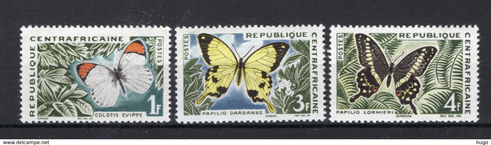 CENTRAFRICAINE Yt. 31/33 MNH** 1963 - Centrafricaine (République)